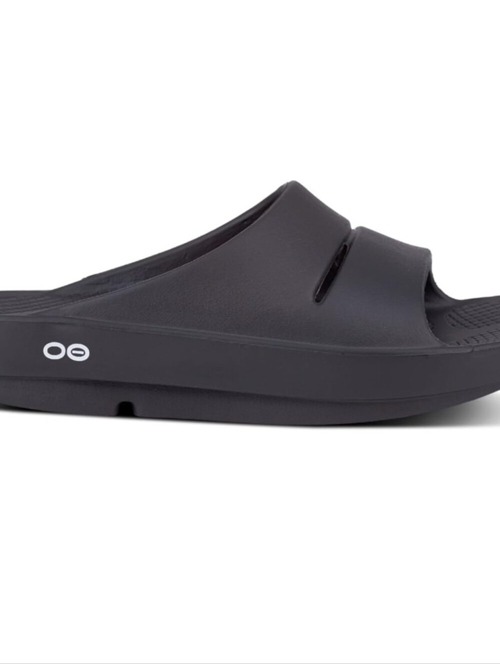OOFOS OOahh Recovery Slide -Black Women’s Size 8  and Men’s Size 6